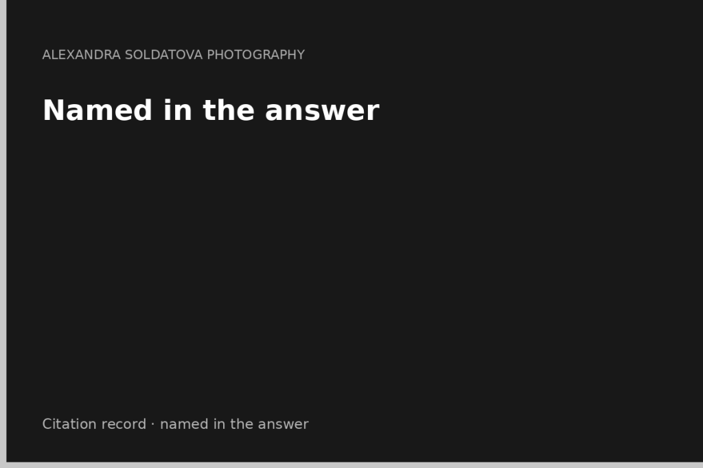 Named in the answer — citation reference | Antony Deroshan